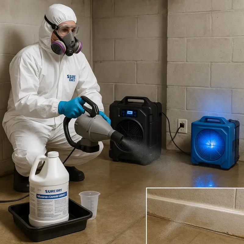 Sanitization and Odor Removal process in Fremont, IN
