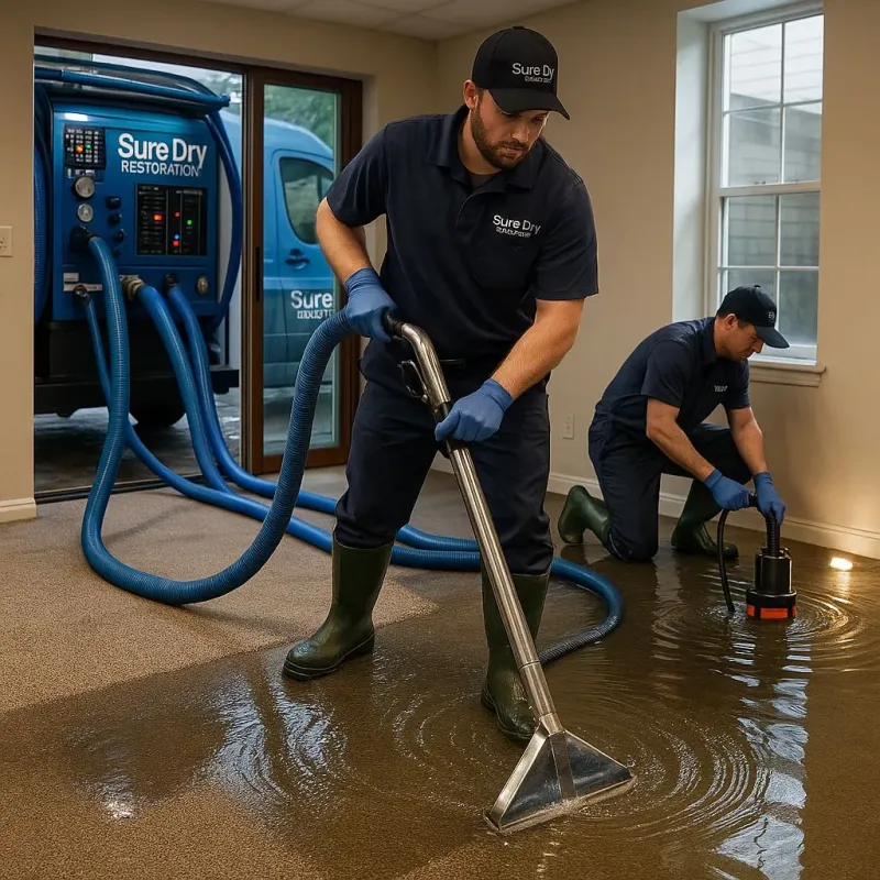 Water Extraction and Removal process in Fremont, IN
